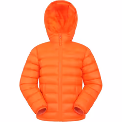 Mountain Warehouse - Veste matelassée SEASONS - Enfant (Orange néon)