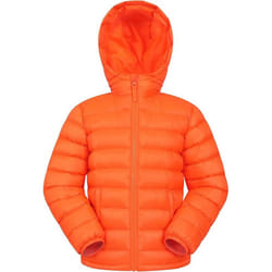 Mountain Warehouse - Veste matelassée SEASONS - Enfant (Orange néon)