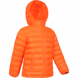 Mountain Warehouse - Veste matelassée SEASONS - Enfant (Orange néon)
