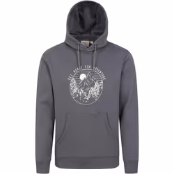 Mountain Warehouse - Sweat à capuche GET READY FOR ADVENTURE - Homme (Charbon)