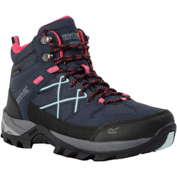 Regatta - Bottines de marche SAMARIS - Femme (Bleu marine / Rose)