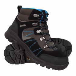 Mountain Warehouse - Bottines de randonnée EDINBURGH - Enfant (Bleu)
