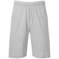 Fruit of the Loom - Short jersey ICONIC - Homme (Gris chiné)