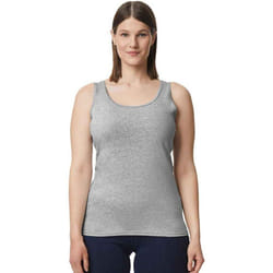 Gildan - Débardeur SOFTSTYLE - Femme (Gris)