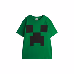 Minecraft - T-shirt - Garçon (Vert)