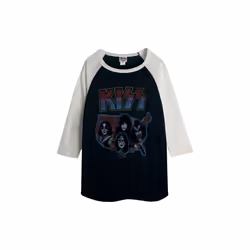 Kiss - T-shirt - Adulte (Noir)
