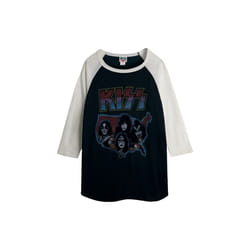 Kiss - T-shirt - Adulte (Noir)