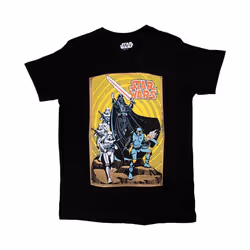 Star Wars - T-shirt VADER COMMAND SCENE - Adulte (Noir)