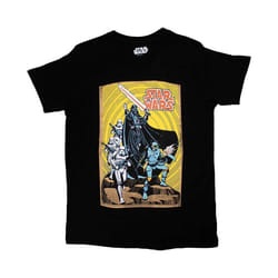 Star Wars - T-shirt VADER COMMAND SCENE - Adulte (Noir)
