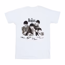The Beatles - T-shirt - Adulte (Blanc)