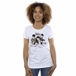 The Beatles - T-shirt - Adulte (Blanc)