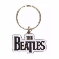 The Beatles - Porte-clés - Taille unique (Noir / Blanc)