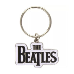 The Beatles - Porte-clés - Taille unique (Noir / Blanc)