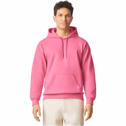 Gildan - Sweat à capuche - Homme (Rose foncé)