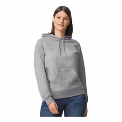 Gildan - Sweat à capuche - Adulte (Gris)