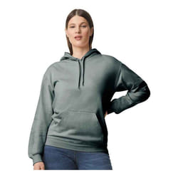 Gildan - Sweat à capuche - Adulte (Gris foncé chiné)