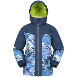 Mountain Warehouse - Blouson de ski HIMALAYAN - Enfant (Bleu marine)