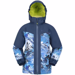 Mountain Warehouse - Blouson de ski HIMALAYAN - Enfant (Bleu marine)