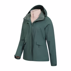 Mountain Warehouse - Veste imperméable THUNDERSTORM - Femme (Vert)