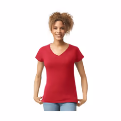 Gildan - T-shirt SOFTSTYLE - Femme (Rouge vif)
