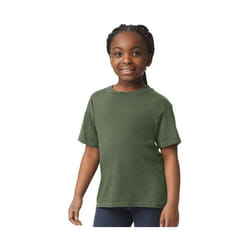 Gildan - T-shirt SOFTSTYLE - Enfant (Vert kaki)