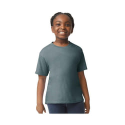 Gildan - T-shirt SOFTSTYLE - Enfant (Gris foncé chiné)
