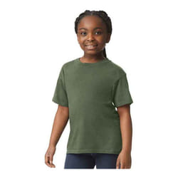 Gildan - T-shirt SOFTSTYLE - Enfant (Vert kaki)