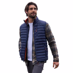 Mountain Warehouse - Veste sans manches HENRY EXTREME - Homme (Bleu marine)