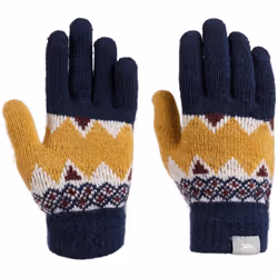 Trespass - Gants de ski NORTA - Enfant (Bleu marine)
