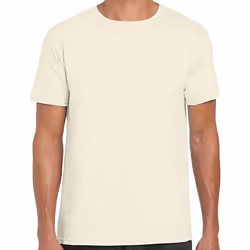 Gildan - T-shirt manches courtes - Homme (Beige pâle)