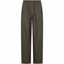 Mountain Warehouse - Pantalon de pluie PAKKA - Homme (Kaki foncé)