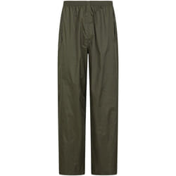 Mountain Warehouse - Pantalon de pluie PAKKA - Homme (Kaki foncé)