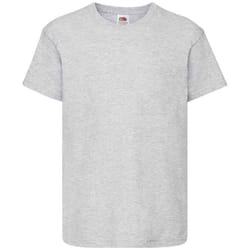 Fruit of the Loom - T-shirt ORIGINAL - Enfant (Gris chiné)