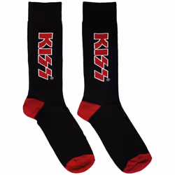Kiss - Chaussettes - Adulte (Noir)
