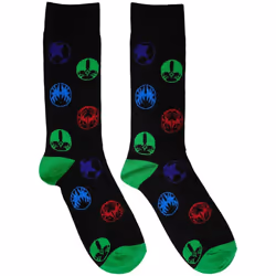 Kiss - Chaussettes - Adulte (Noir)