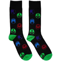 Kiss - Chaussettes - Adulte (Noir)