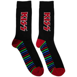 Kiss - Chaussettes - Adulte (Noir)