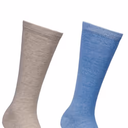 Trespass - Chaussettes HEATHAN - Adulte (Beige / Blanc cassé / Bleu gris)
