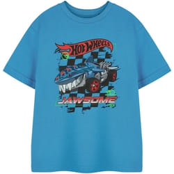 Hot Wheels - T-shirt JAWSOME - Garçon (Bleu)