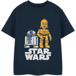 Star Wars - T-shirt - Garçon (Bleu marine)