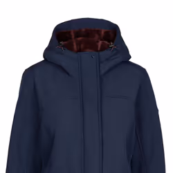 Trespass - Veste softshell ANZA - Femme (Bleu marine)