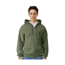 Gildan - Veste à capuche SOFTSTYLE - Homme (Vert kaki)