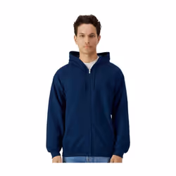 Gildan - Veste à capuche SOFTSTYLE - Homme (Bleu marine)
