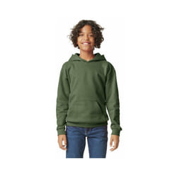 Gildan - Sweat à capuche SOFTSTYLE - Enfant (Vert kaki)