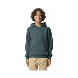 Gildan - Sweat à capuche SOFTSTYLE - Enfant (Gris foncé chiné)