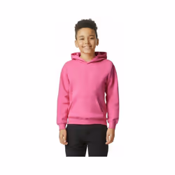 Gildan - Sweat à capuche SOFTSTYLE - Enfant (Rose foncé)