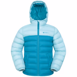 Mountain Warehouse - Veste matelassée SEASONS - Enfant (Bleu sarcelle)