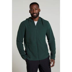 Mountain Warehouse - Veste à capuche CAMBER - Homme (Vert foncé)