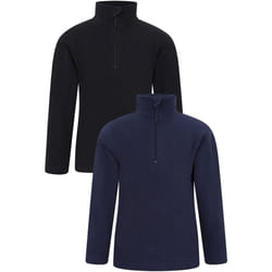 Mountain Warehouse - Polaire CAMBER - Enfant (Bleu foncé)