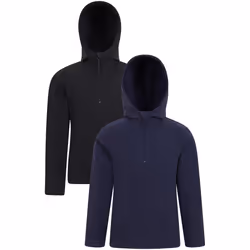 Mountain Warehouse - Sweats à capuche CAMBER - Enfant (Bleu foncé)
